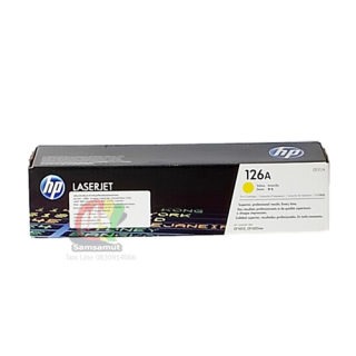 HP Laser jet CE312A สีเหลือง (126A) ตลับหมึกโทนเนอร์แท้ Original